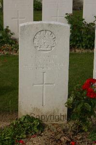 Tincourt New British Cemetery - Bell, Jack Fowler