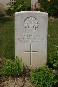 Tincourt New British Cemetery - Bergin, Arthur