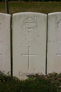 Tincourt New British Cemetery - Blunn, E