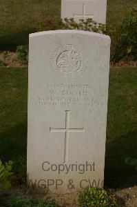 Tincourt New British Cemetery - Booth, W