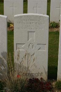 Tincourt New British Cemetery - Brackenridge, W