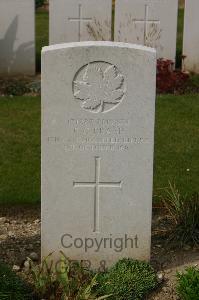 Tincourt New British Cemetery - Brash, E C