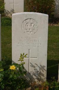 Tincourt New British Cemetery - Bridge, W F