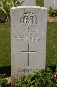 Tincourt New British Cemetery - Brindle, C