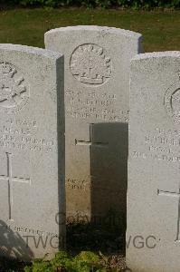 Tincourt New British Cemetery - Broun, Harry George