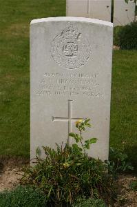 Tincourt New British Cemetery - Brown, A H