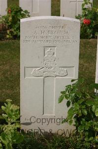 Tincourt New British Cemetery - Brown, A H
