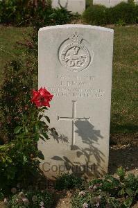 Tincourt New British Cemetery - Brown, J