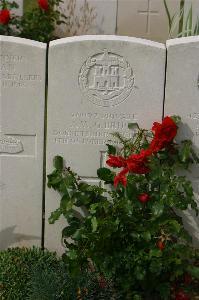 Tincourt New British Cemetery - Bruce, A W G