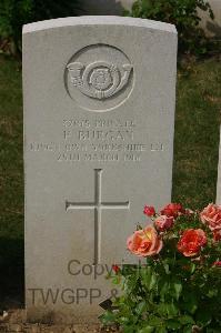 Tincourt New British Cemetery - Burgan, F