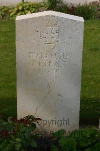Tincourt New British Cemetery - Busch, Franz