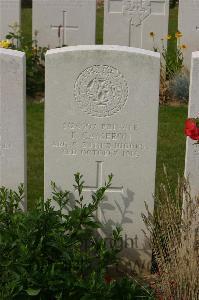 Tincourt New British Cemetery - Cameron, T