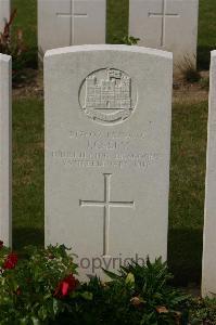 Tincourt New British Cemetery - Casey, J