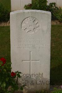 Tincourt New British Cemetery - Chambers, W