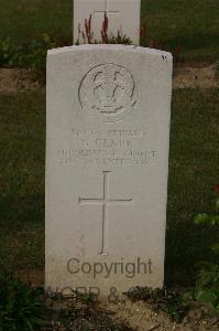Tincourt New British Cemetery - Clark, G