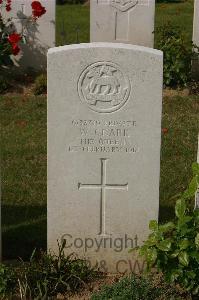 Tincourt New British Cemetery - Clark, W