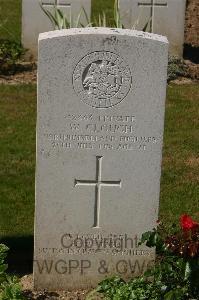 Tincourt New British Cemetery - Clough, Wilfrid