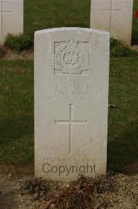 Tincourt New British Cemetery - Coates, A G
