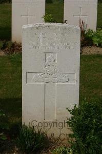 Tincourt New British Cemetery - Coffin, A E