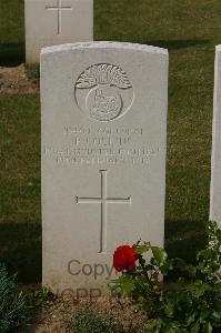 Tincourt New British Cemetery - Collins, P J