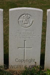 Tincourt New British Cemetery - Colmer, A E