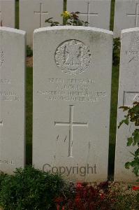 Tincourt New British Cemetery - Combe, A