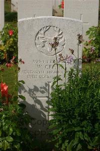 Tincourt New British Cemetery - Craig, W
