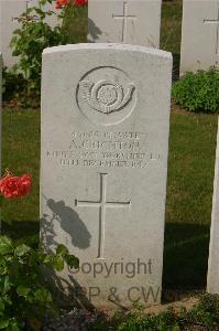 Tincourt New British Cemetery - Crichton, A