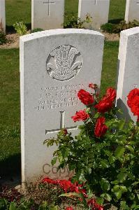 Tincourt New British Cemetery - Croston, J W