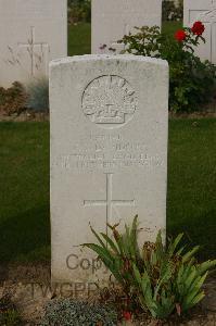 Tincourt New British Cemetery - Davidson, Frank Stanley