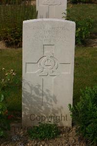 Tincourt New British Cemetery - Davies, W