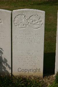 Tincourt New British Cemetery - Dawson, Frank Willis