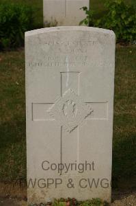 Tincourt New British Cemetery - Don, A