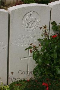 Tincourt New British Cemetery - Downsborough, S