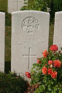 Tincourt New British Cemetery - Duff, W G
