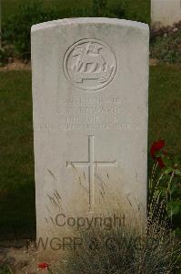 Tincourt New British Cemetery - Edwards, Arthur William