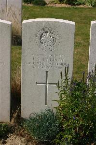 Tincourt New British Cemetery - Ellison, J S