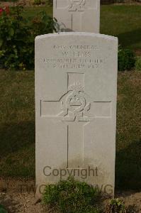 Tincourt New British Cemetery - Elms, W