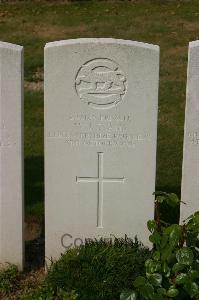 Tincourt New British Cemetery - Evans, W J