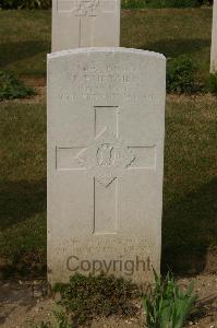 Tincourt New British Cemetery - Fairbairn, Peter