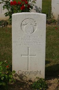 Tincourt New British Cemetery - Forde, J