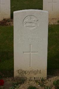 Tincourt New British Cemetery - Fraser, W C