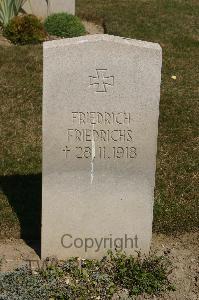 Tincourt New British Cemetery - Friedrichs, Friedrick