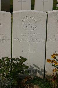 Tincourt New British Cemetery - Frost, Victor Charles