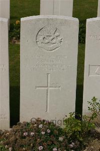 Tincourt New British Cemetery - Gallear, J