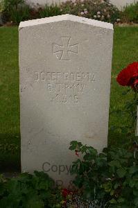 Tincourt New British Cemetery - Goertz, Josef