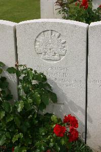 Tincourt New British Cemetery - Gossip, Arthur John