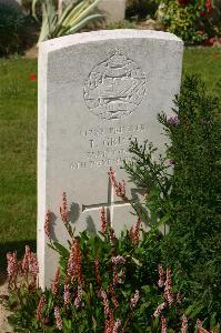 Tincourt New British Cemetery - Grice, T