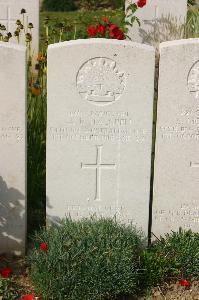 Tincourt New British Cemetery - Halgren, Arthur Roy