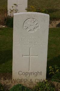 Tincourt New British Cemetery - Hallam, Henry Maurice